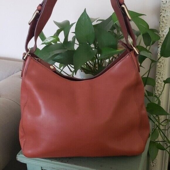 Lands'end The Landmark Collection Leather Bag - Picture 2 of 16